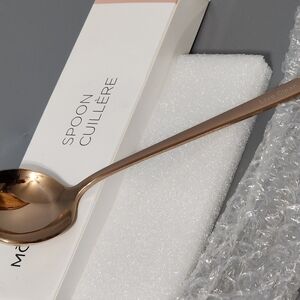 Live Clean Gold Spoon
